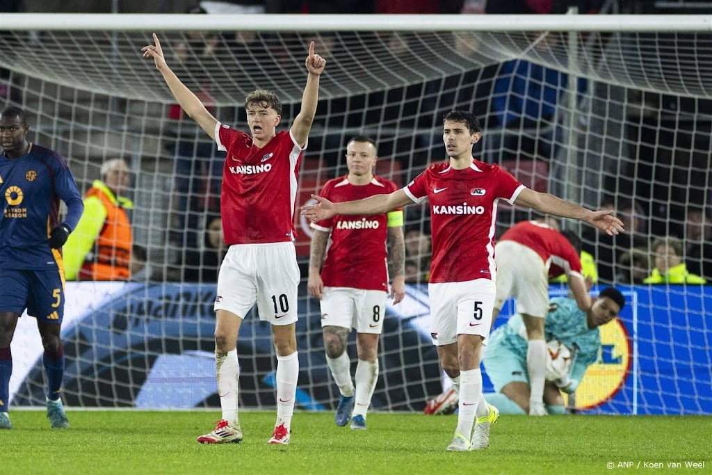AZ na late zege op Roma nagenoeg zeker van vervolg Europa League