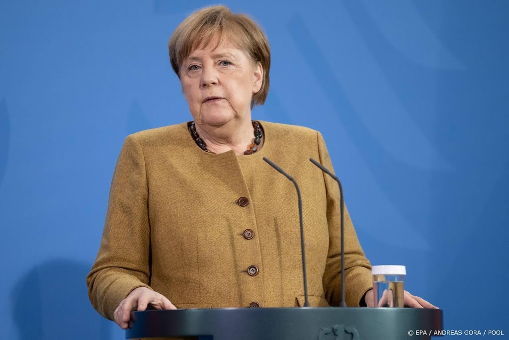 Bondskanselier Merkel: Duitsland zit in derde coronagolf