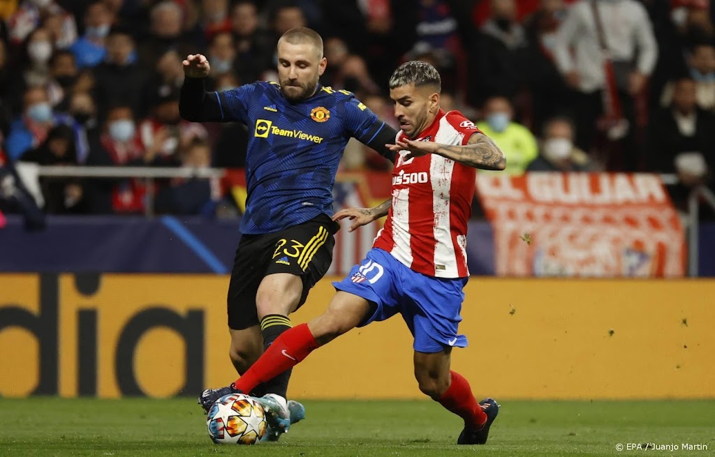 Atlético laat Manchester United ontsnappen met gelijkspel