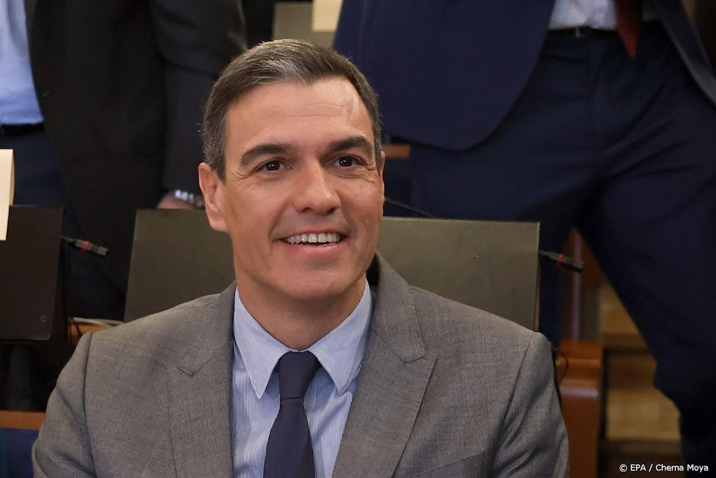 Spaanse premier Sánchez op bezoek in Kiev