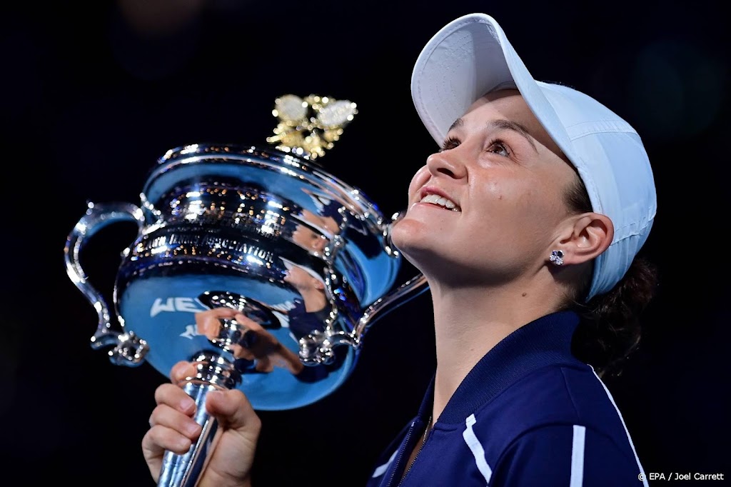 Nummer 1 van de wereld Barty kondigt afscheid proftennis aan