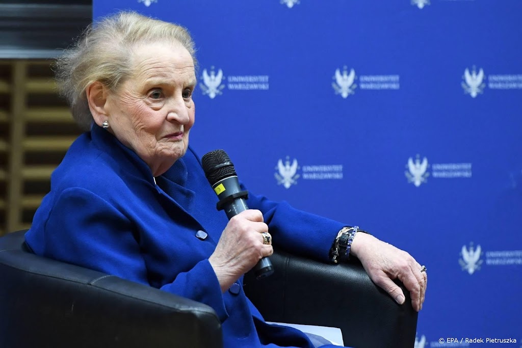 Voormalig VS-buitenlandminister Albright overleden
