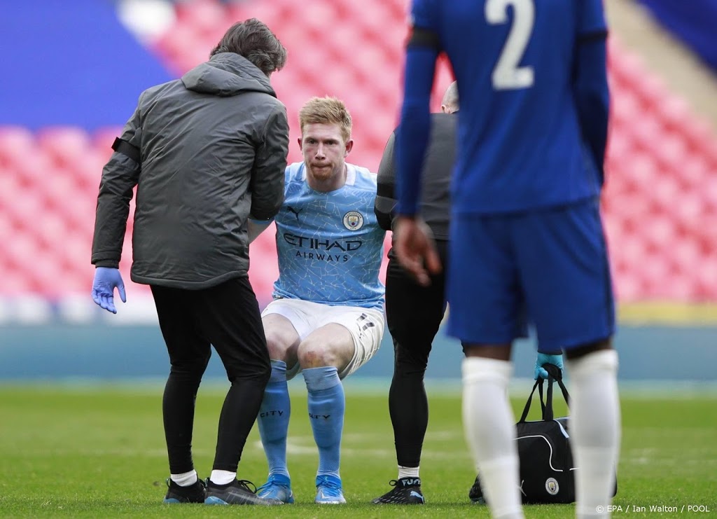 Manchester City heeft De Bruyne al terug voor bekerfinale