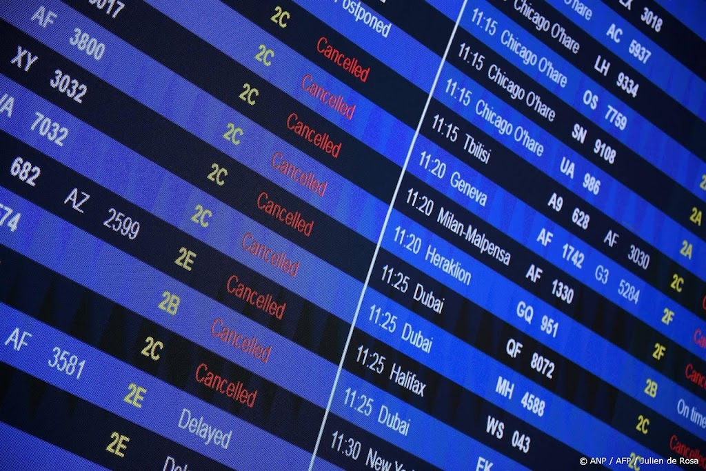 Mogelijk veel vluchtuitval door actie Franse luchtverkeersleiders