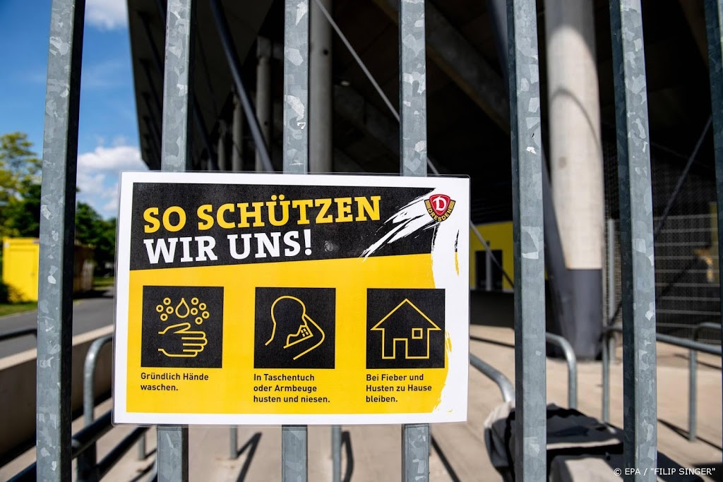 Voetballers Dresden hervatten training na quarantaine