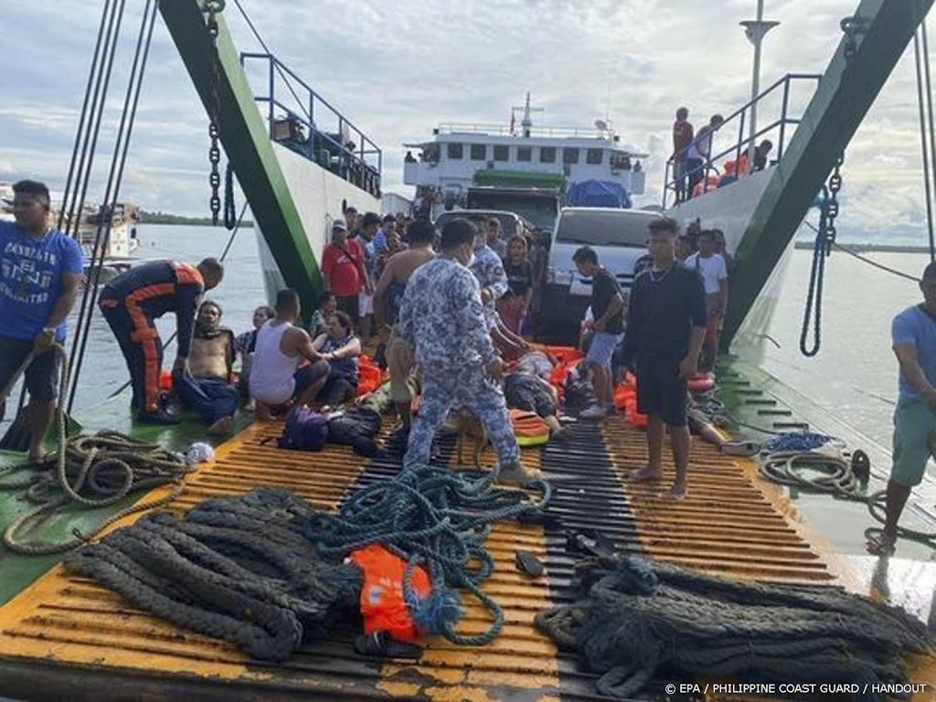 Zeker zeven doden bij brand op veerboot Filipijnen