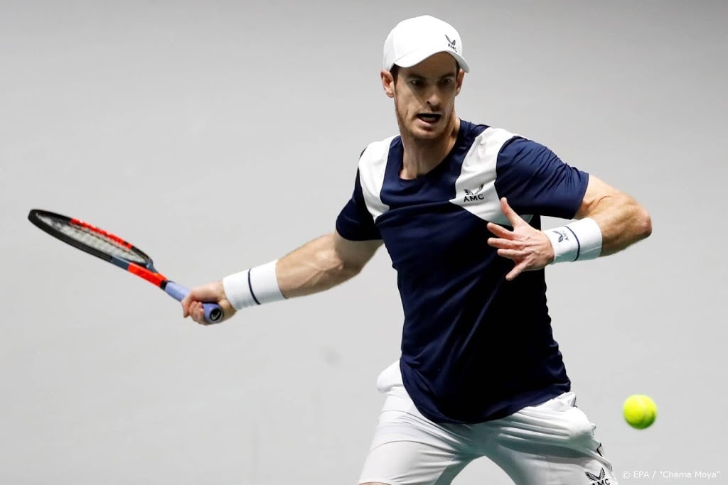 Tennisser Murray viert rentree met zege in demonstratietoernooi