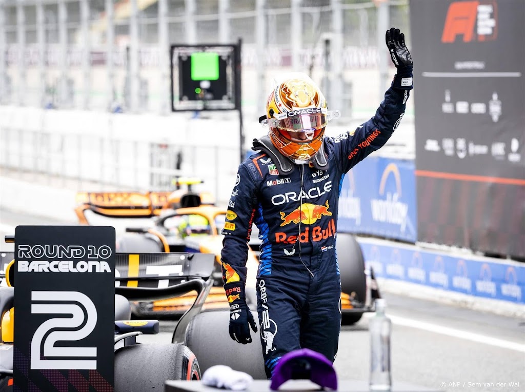 Verstappen start vanaf P2 in Grote Prijs van Spanje