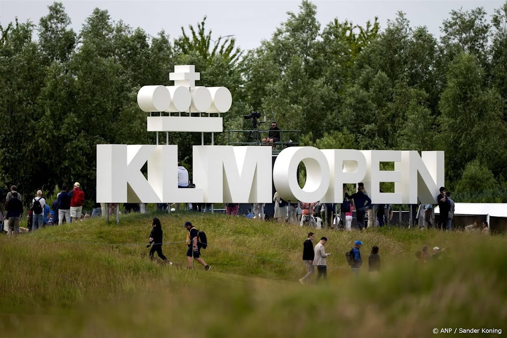 Golftoernooi KLM Open vertraagd door actie Extinction Rebellion