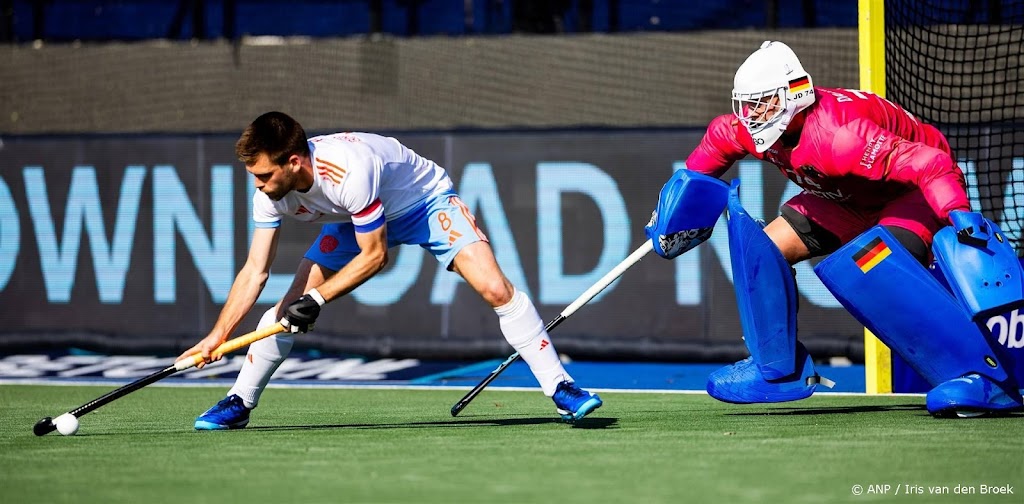 Hockeyers spelen gelijk tegen Duitsland en verliezen shoot-outs