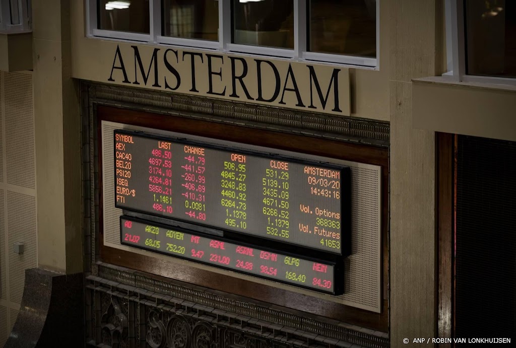 Chipbedrijven bovenaan in hogere AEX, Signify zakt na cijfers