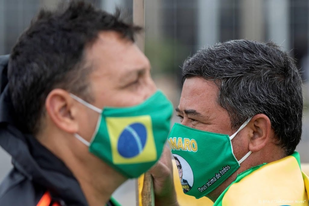 Aantal nieuwe doden door coronavirus in Brazilië loopt iets terug