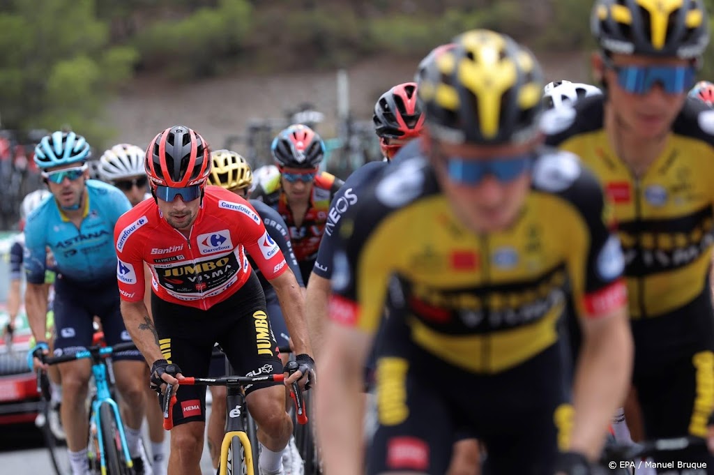 Movistar legt zich nog niet neer bij eindzege Roglic in Vuelta