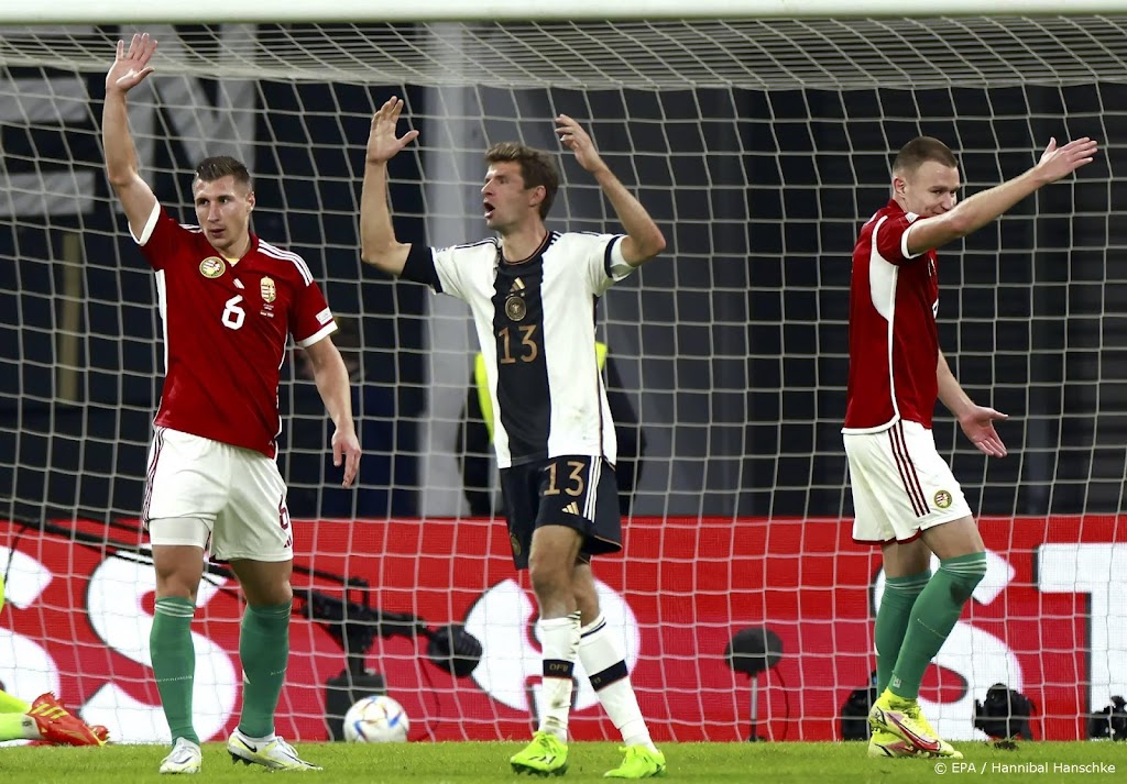 Hongaarse voetballers winnen bij Duitsland in Nations League