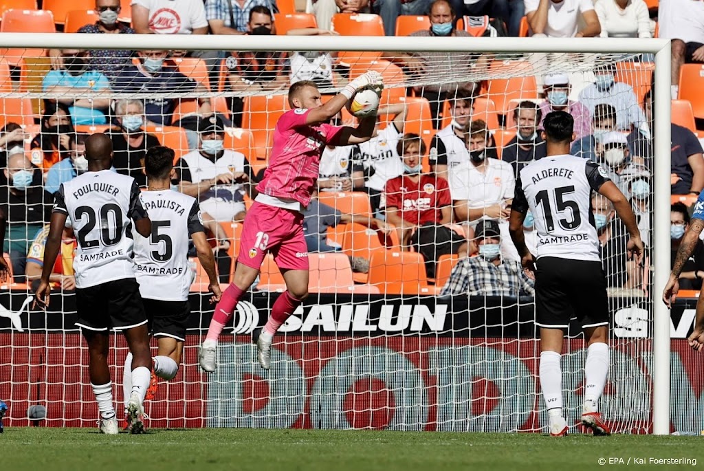 Doelman Cillessen speelt met Valencia gelijk tegen Mallorca