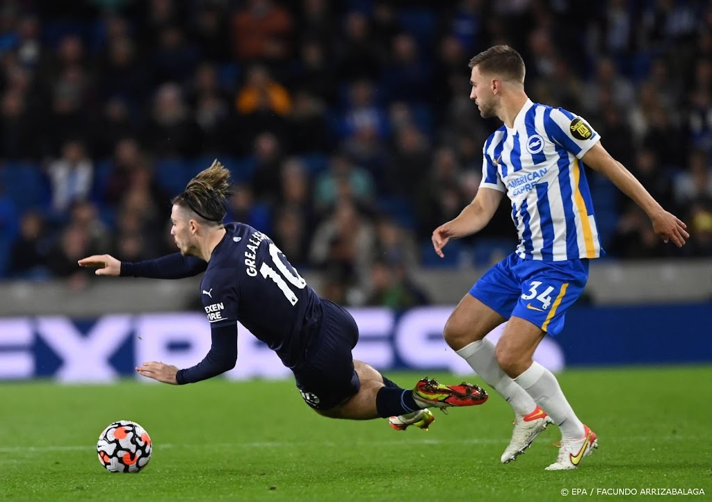 Manchester City is ook Brighton & Hove Albion de baas