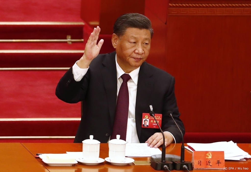 Xi Jinping wordt voor derde keer gekozen tot leider van China