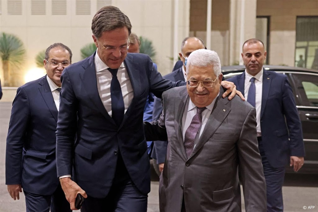 Rutte overlegt met premier Netanyahu en president Abbas