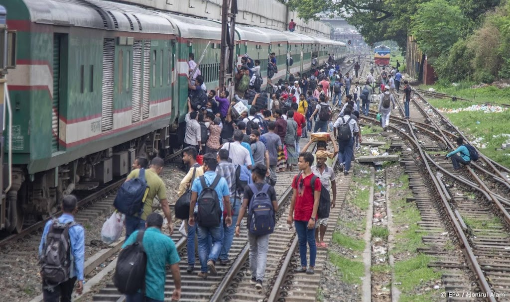 Doden en gewonden bij treinbotsing in Bangladesh