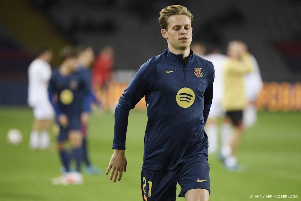 FC Barcelona start niet met De Jong tegen Bayern München
