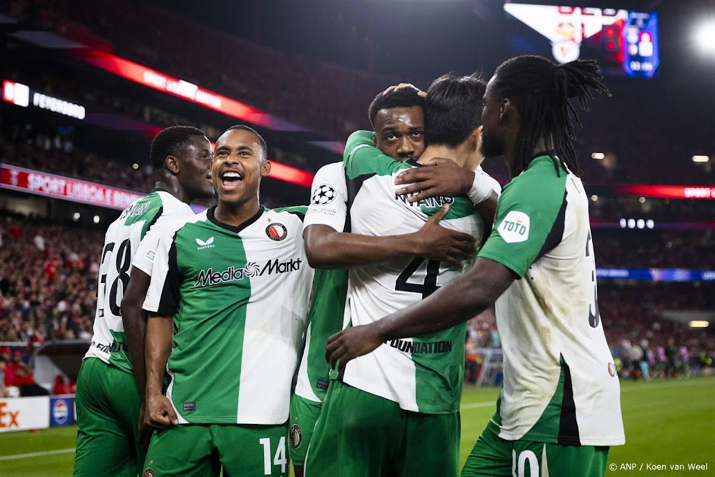 Feyenoord speelt Benfica naar verrassende nederlaag in Lissabon