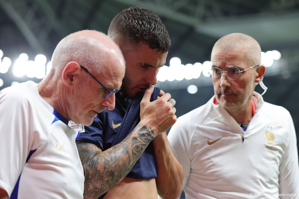 Frankrijk op WK ook verder zonder verdediger Lucas Hernández