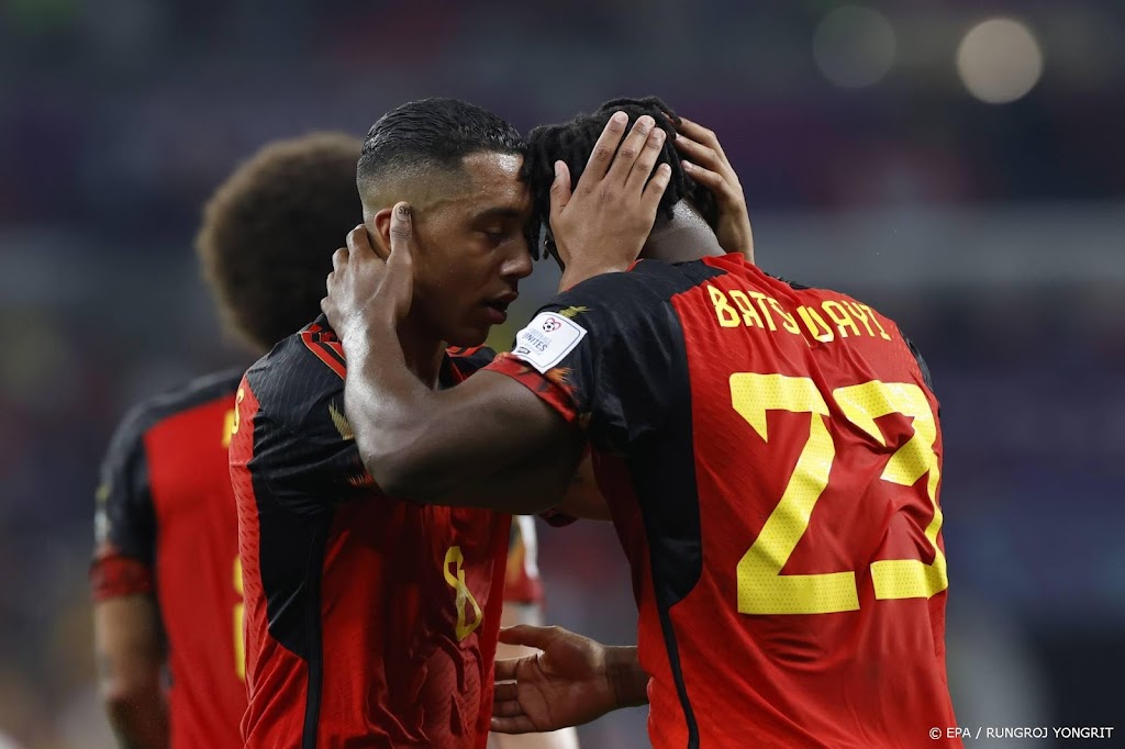 Batshuayi en Courtois helpen België aan moeizame zege op Canada