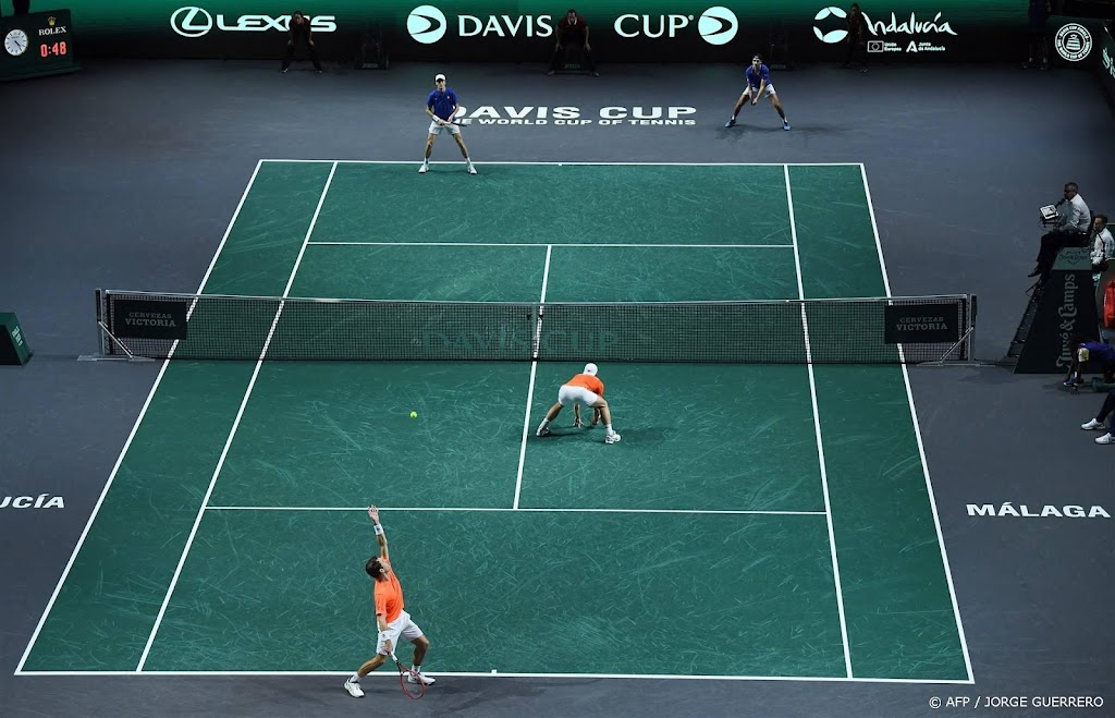 Oranje verliest dubbelspel en is uitgeschakeld op Daviscup Finals
