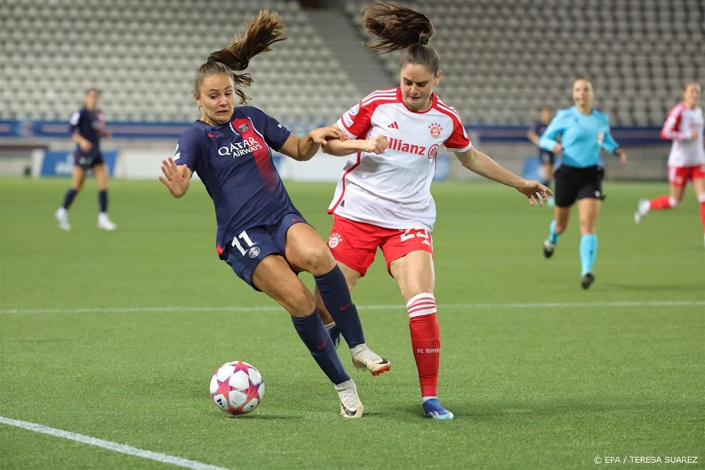 Voetbalsters PSG verliezen ook tweede duel in CL-poule Ajax