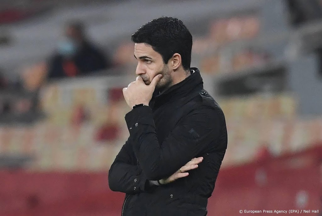 Geplaagde coach Arteta weigert op te geven bij Arsenal