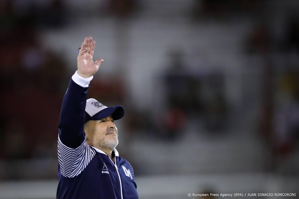 Geen sporen van drank of drugs in lichaam van overleden Maradona