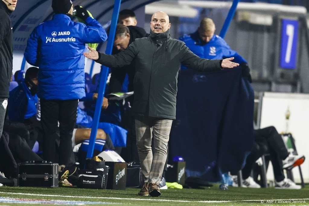 SC Heerenveen neemt per direct afscheid van trainer Jansen