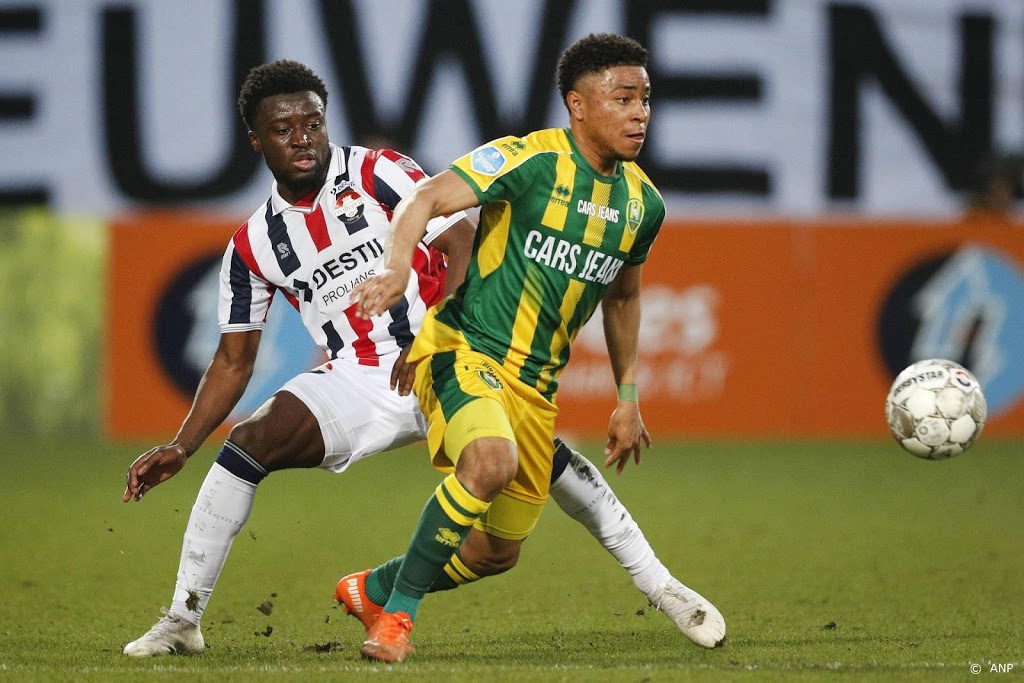 Nerveus degradatieduel tussen Willem II en ADO eindigt in 1-1