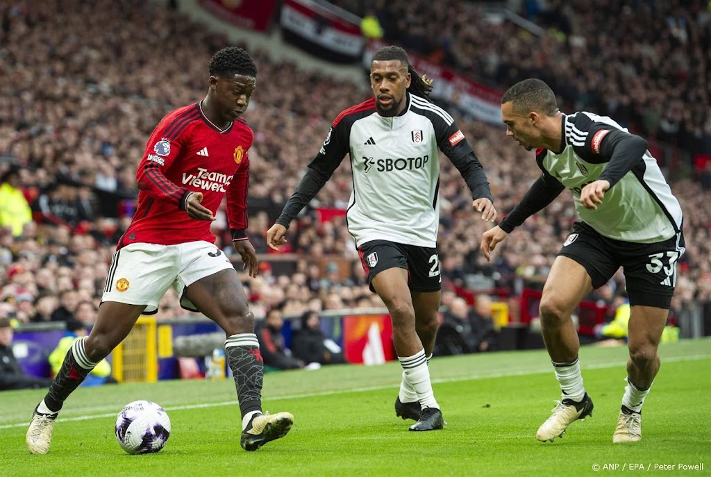 Manchester United verliest zonder Højlund in extra tijd van Fulham