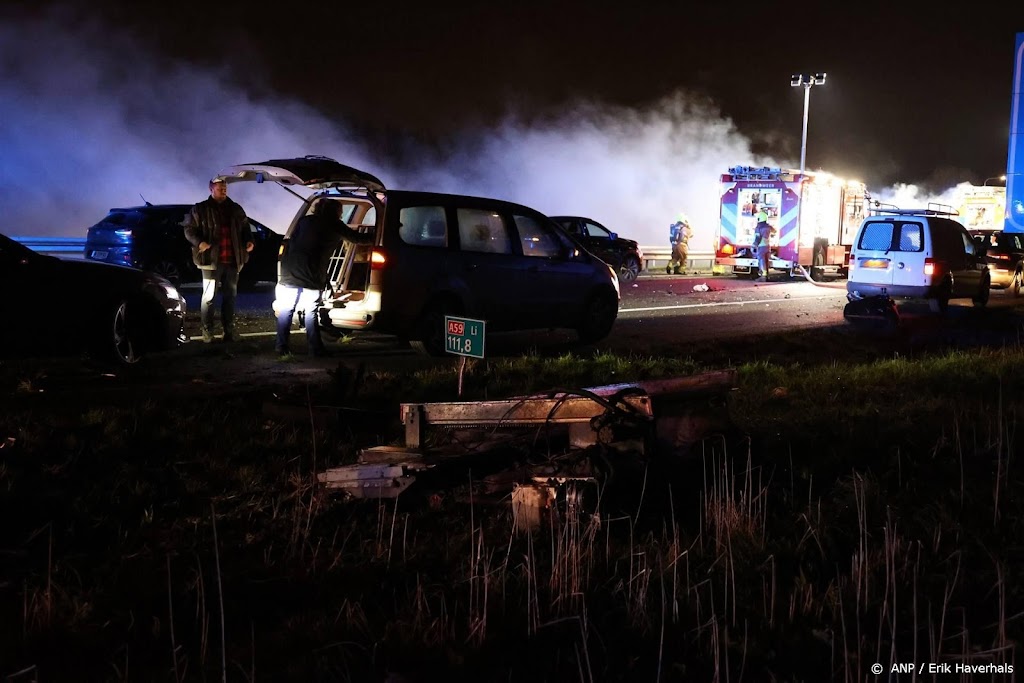 Verdachte fataal ongeval A59 blijft vast, reed volgens OM te hard