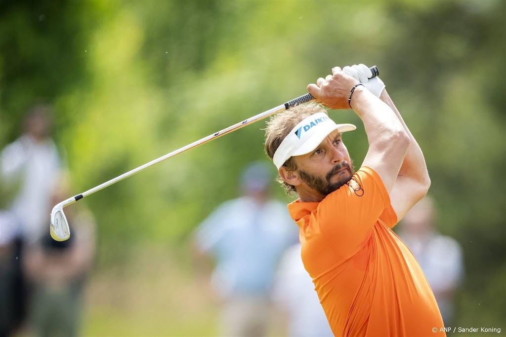 Golfer Luiten na sterke slotronde net buiten top 10 in Singapore