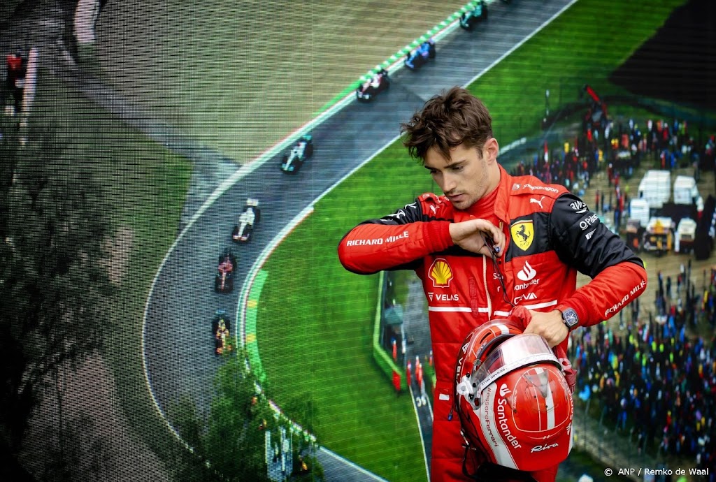 WK-leider Leclerc spint in Ferrari: ik was te gretig