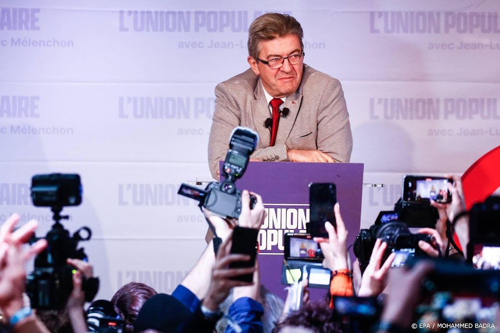 Linkse Mélenchon: Macron is 'slechts gekozen president'