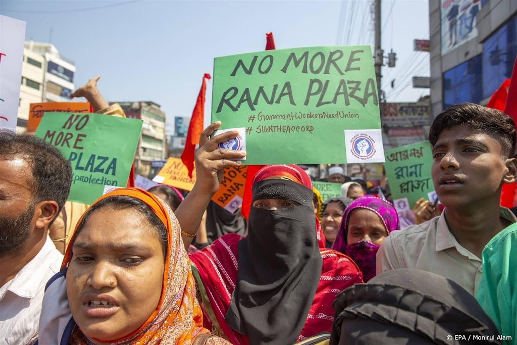 Protesten en rouw in Bangladesh tien jaar na tragedie Rana Plaza