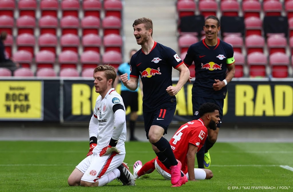Leipzig scoort er opnieuw op los tegen Mainz