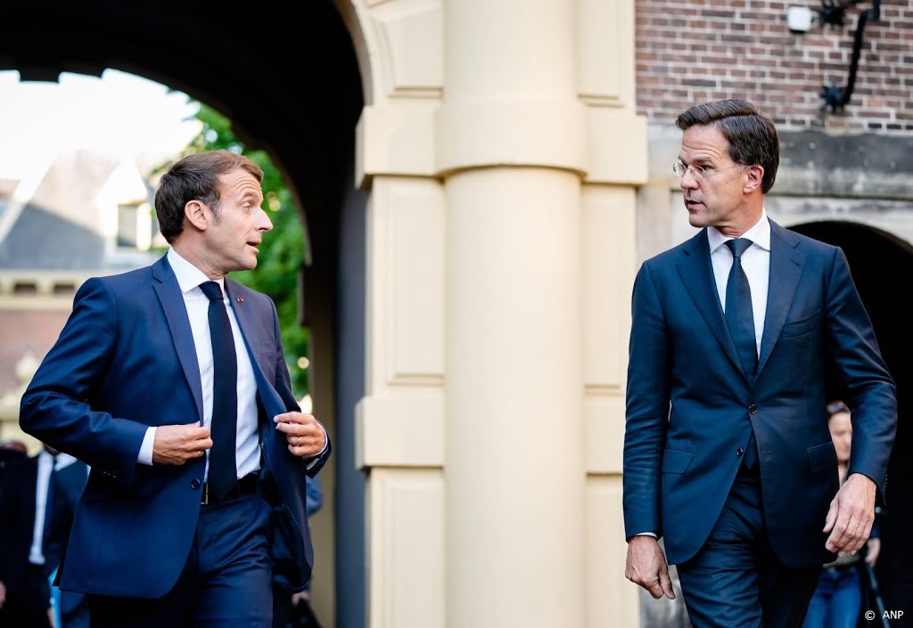 Macron: vooruitgang geboekt tijdens ontmoeting met Rutte