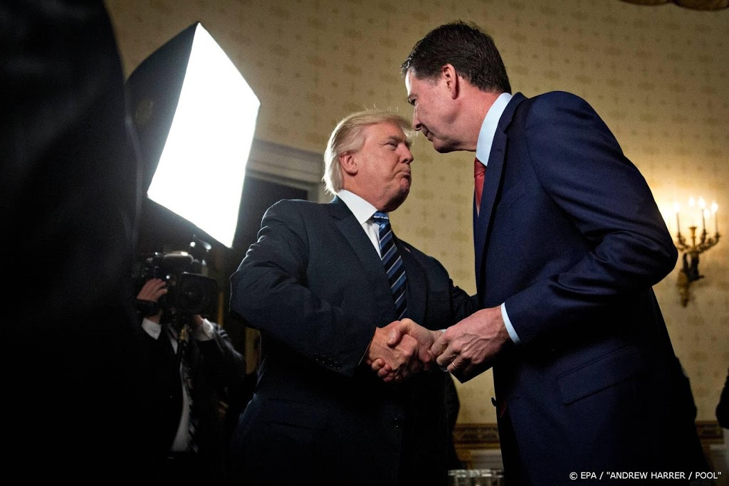 Serie over Trump en Comey mogelijk voor verkiezingen al op tv