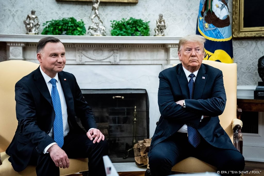 Trump ontvangt eerste buitenlandse leider in coronacrisis
