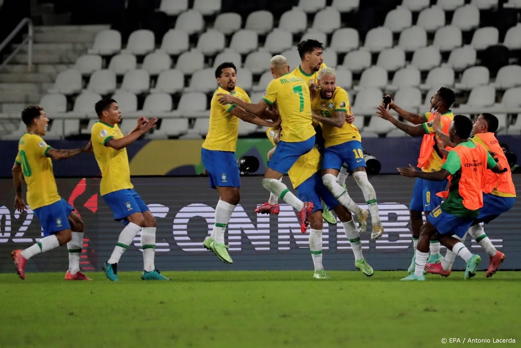 Controversiële zege Brazilië in blessuretijd in de Copa América