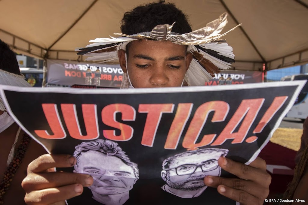 Lichamen gedode Britse journalist en Braziliaan terug naar familie