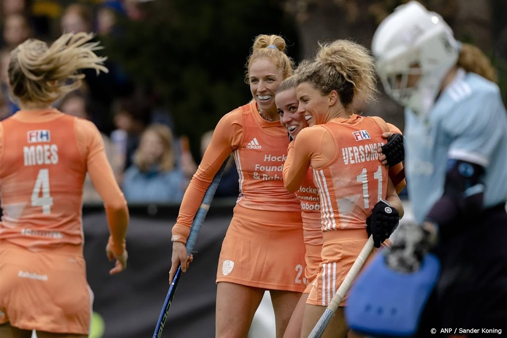 Hockeysters na ruime zege op Nieuw-Zeeland aan kop in Pro League