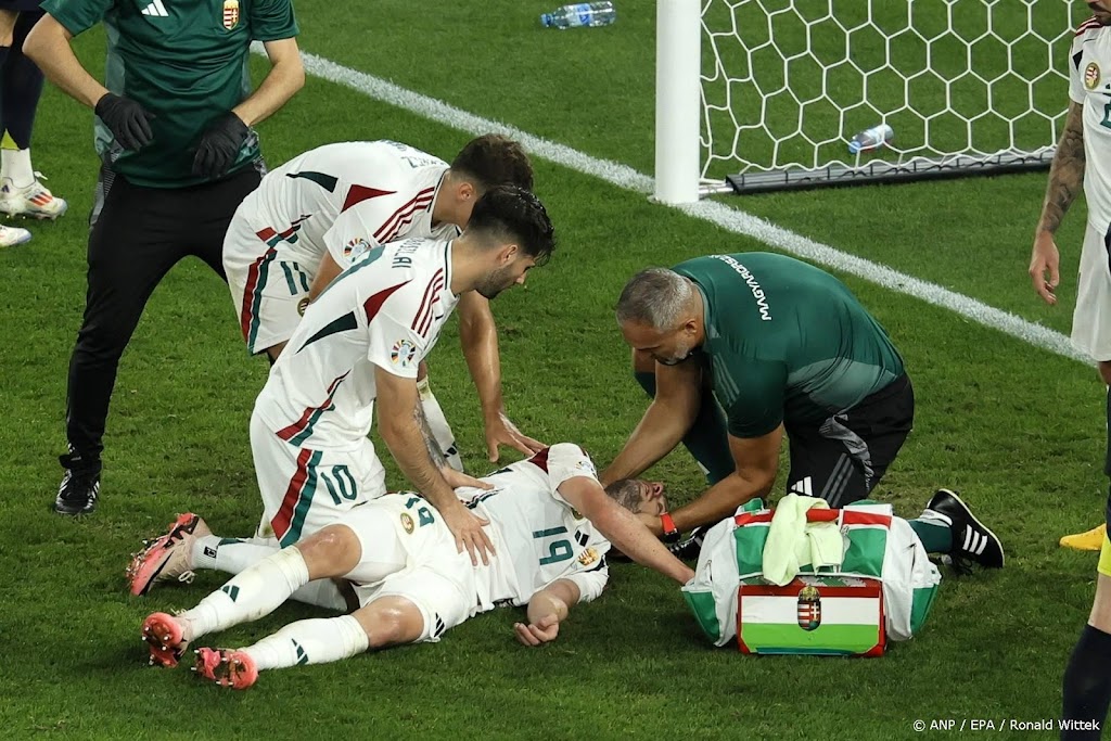 EK voetbal na operatie definitief voorbij voor Hongaar Varga