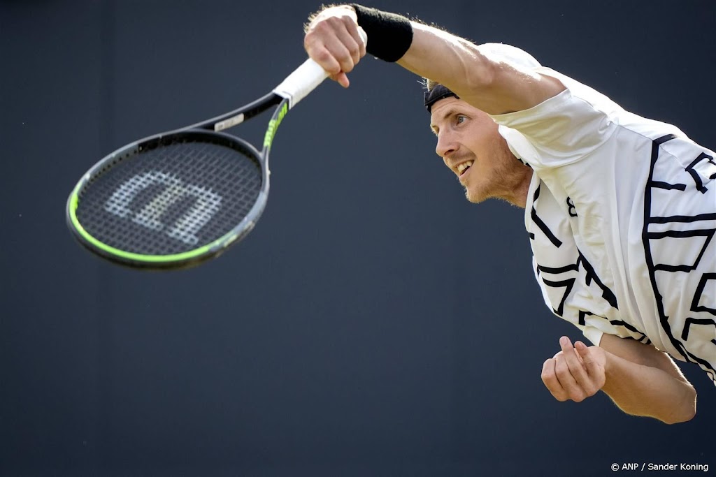 Tennisser Brouwer verliest op Mallorca na 2 tiebreaks van Fognini