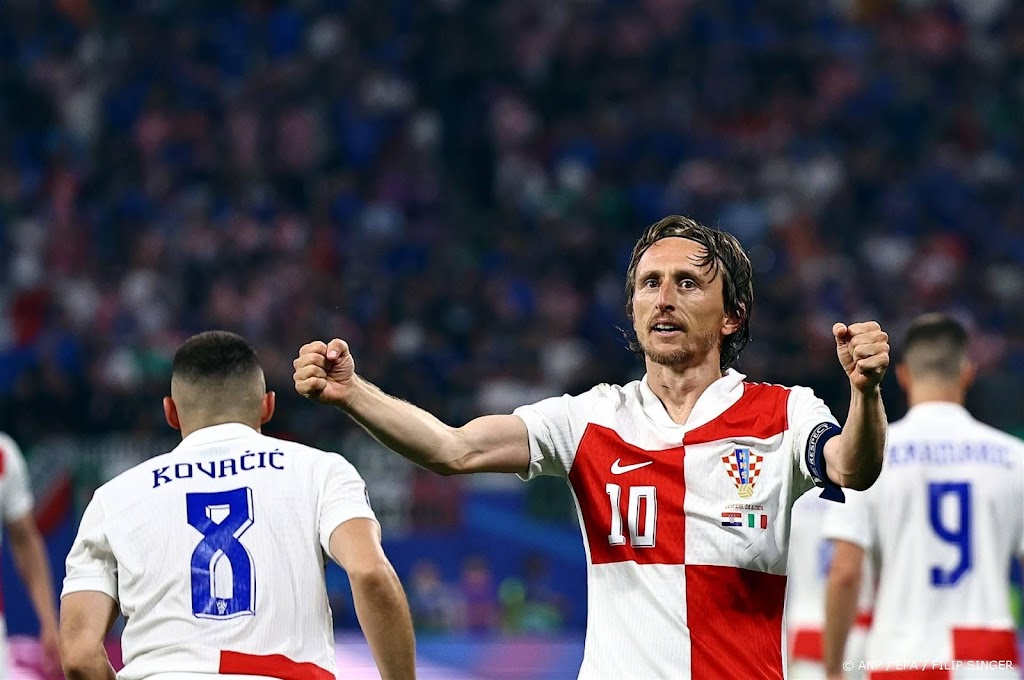 Kroaat Modric (38) oudste doelpuntenmaker op een EK