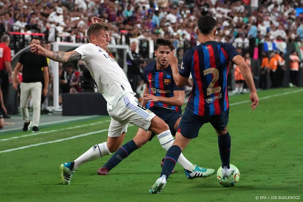 FC Barcelona in oefenwedstrijd te sterk voor Real Madrid